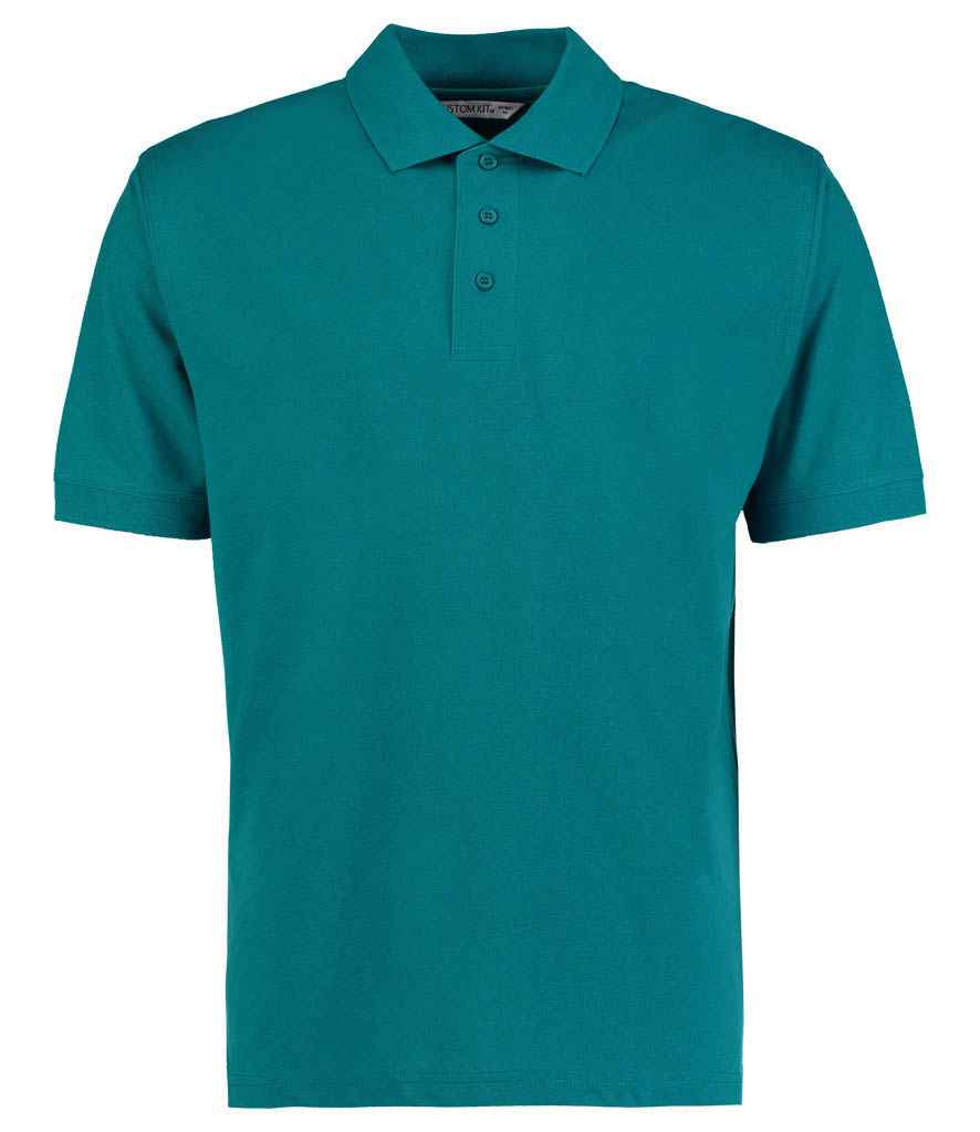 Kustom Kit Klassic Poly/Cotton Piqué Polo Shirt in Jade