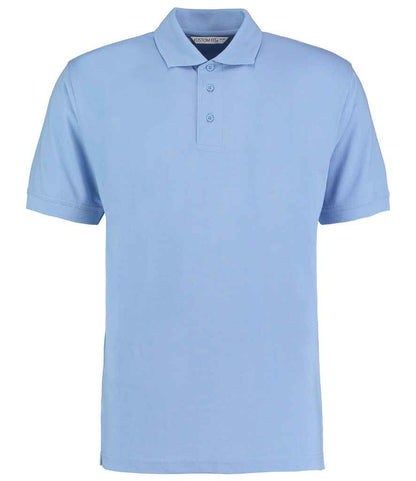 Kustom Kit Klassic Poly/Cotton Piqué Polo Shirt in Light Blue