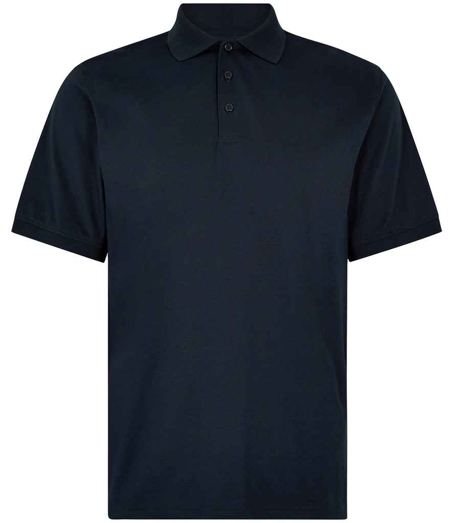 Kustom Kit Regular Fit Superwash® 60°C Jersey Polo Shirt in Navy