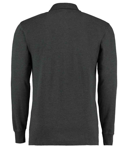 Kustom Kit Long Sleeve Poly/Cotton Piqué Polo Shirt
