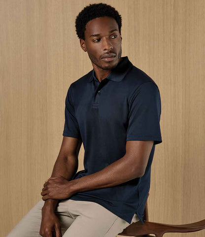 Kustom Kit Regular Fit Cooltex® Plus Superwash® 60°C Piqué Polo Shirt - model image