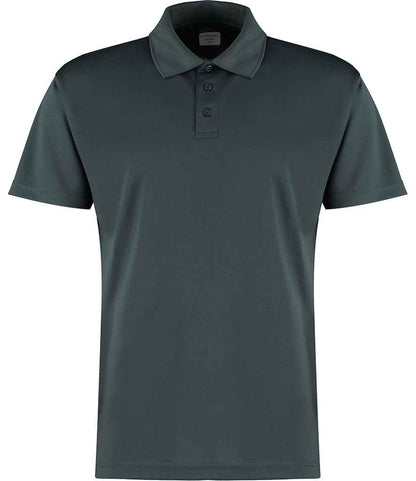 Kustom Kit Cooltex® Plus Micro Mesh Polo Shirt in Graphite Grey