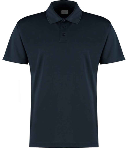 Kustom Kit Cooltex® Plus Micro Mesh Polo Shirt in Navy