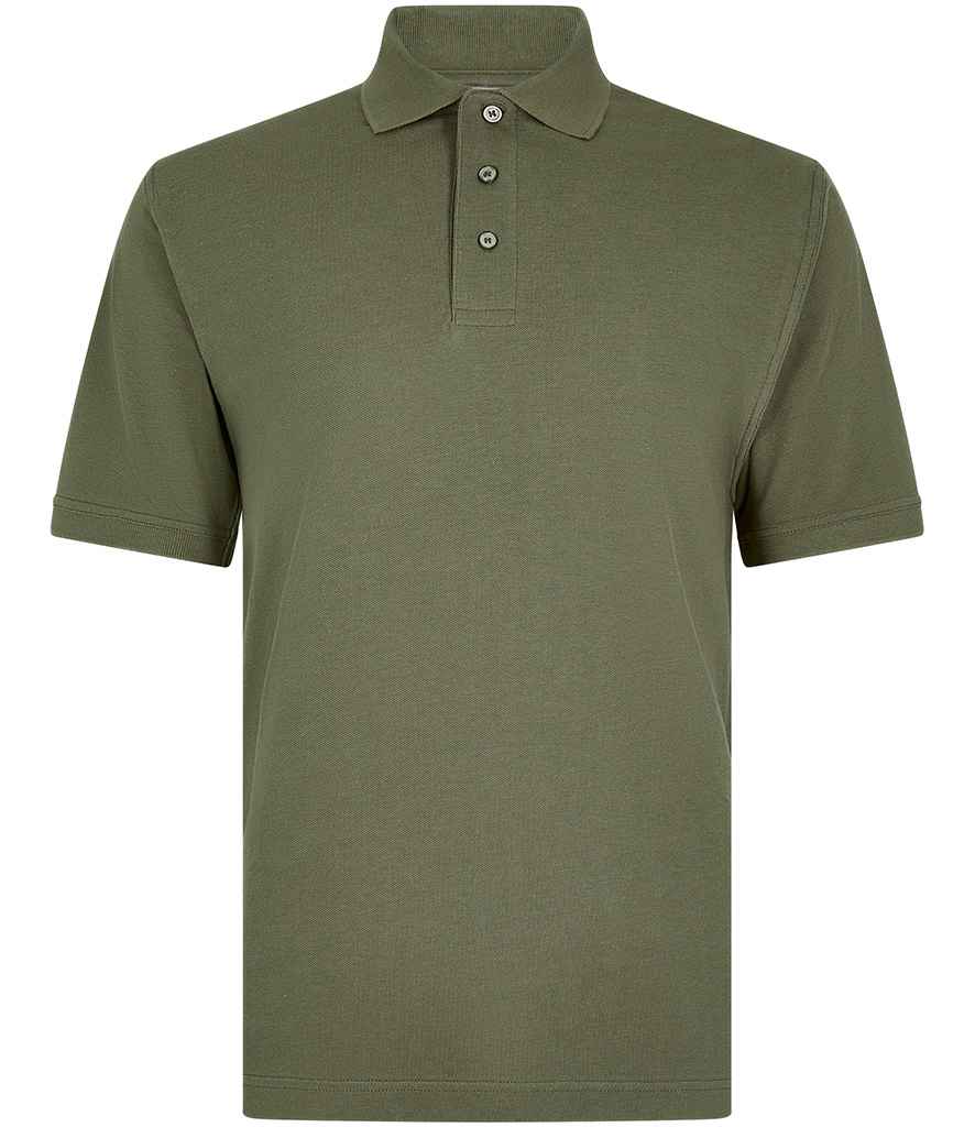 Kustom Kit Cotton Klassic Superwash® 60°C Polo Shirt in Camo Green