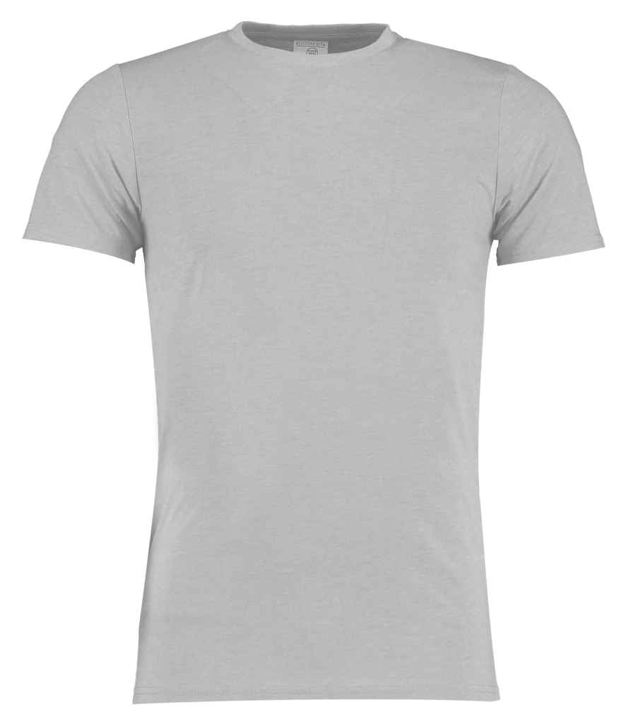 Kustom Kit Superwash® 60°C T-Shirt in Light Grey Marl