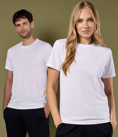 Kustom Kit Regular Fit Cooltex® Plus Wicking T-Shirt - White
