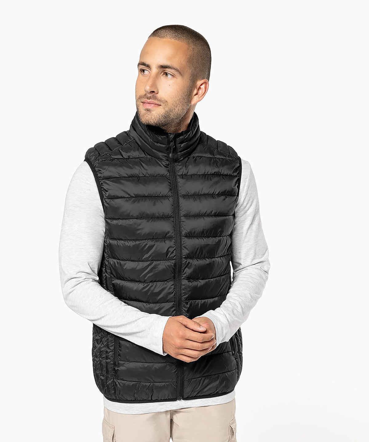 Kariban Lightweight padded bodywarmer Black