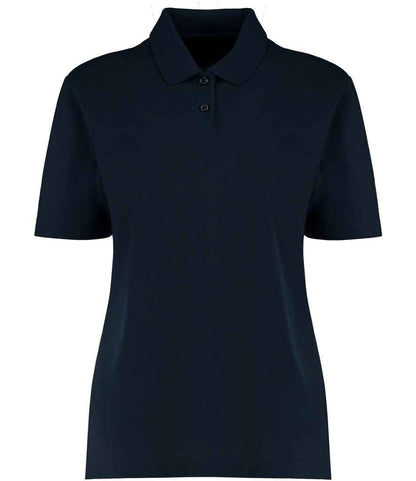 Kustom Kit Ladies Regular Fit Workforce Piqué Polo Shirt in Navy