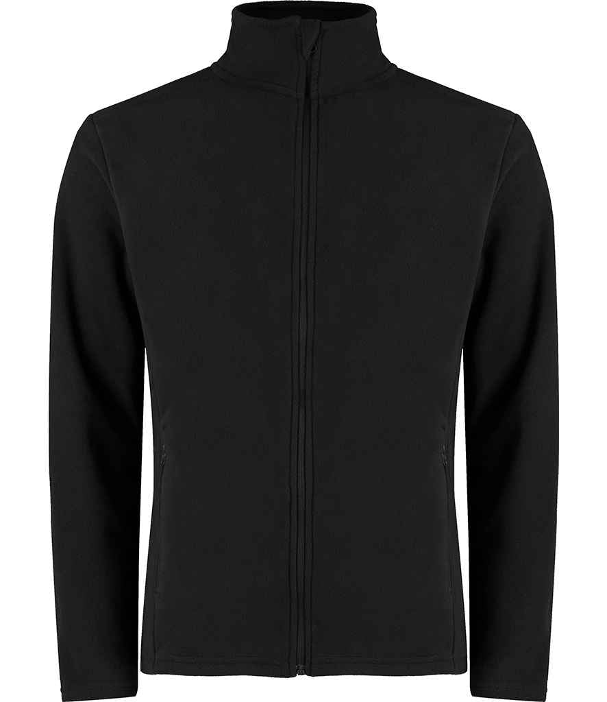Kustom Kit Corporate Micro Fleece Jacket in Black