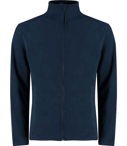 Kustom Kit Corporate Micro Fleece Jacket in Navy