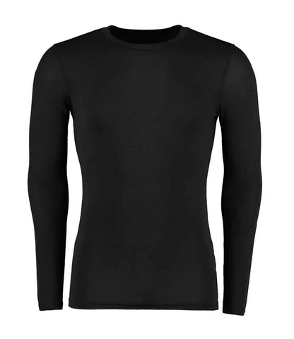 Kustom Kit Warmtex® Long Sleeve Base Layer in Black