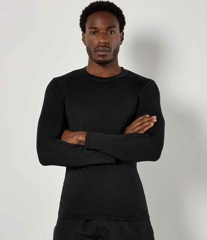 Kustom Kit Warmtex® Long Sleeve Base Layer - model image