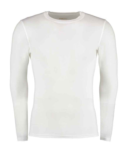 Kustom Kit Warmtex® Long Sleeve Base Layer in White