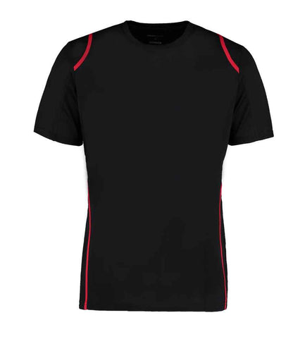 Kustom Kit Cooltex® T-Shirt in Black/Red