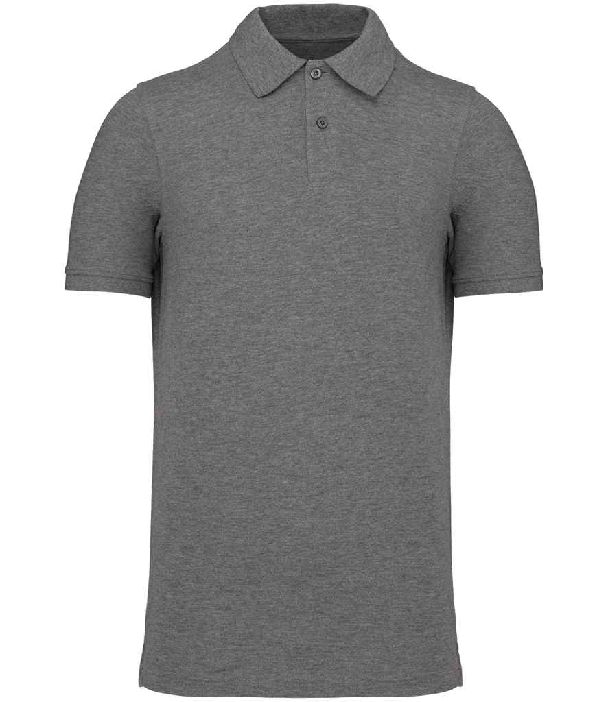 Kariban Kariban Organic 180 Piqué Polo Shirt Grey Heather