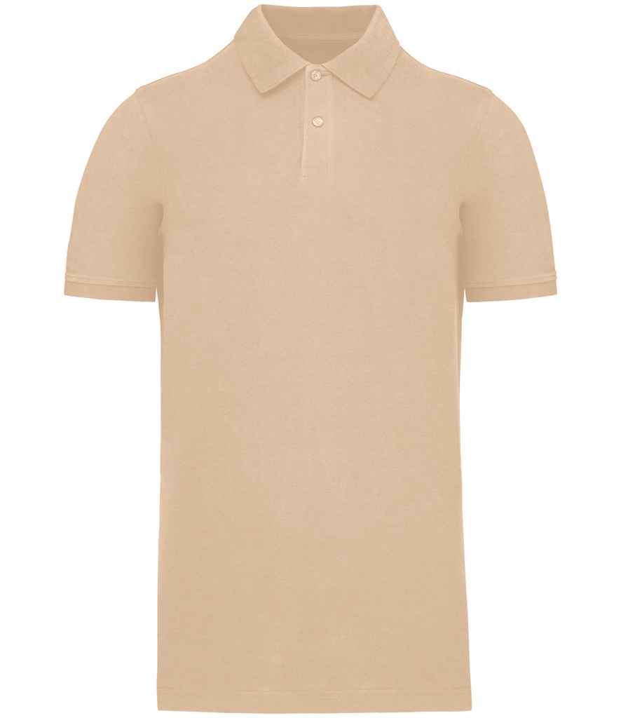 Kariban Kariban Organic 180 Piqué Polo Shirt Light Sand