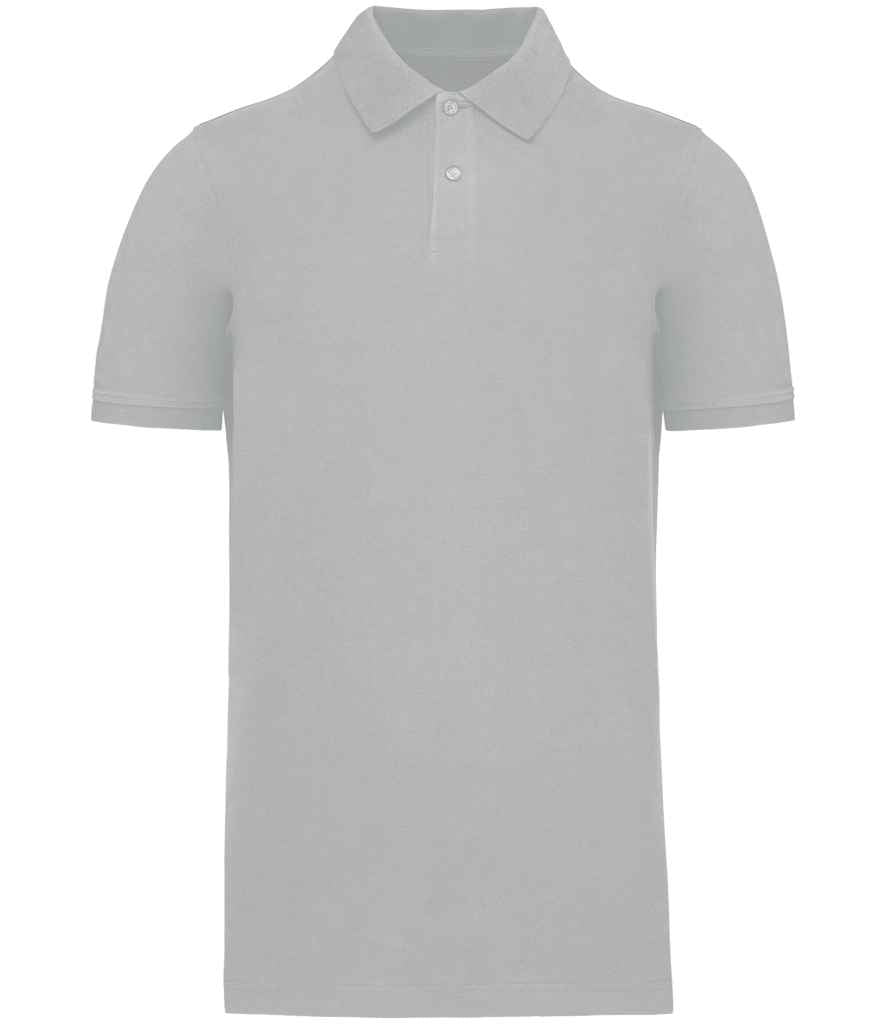 Kariban Kariban Organic 180 Piqué Polo Shirt Snow Grey
