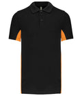 Black/Orange