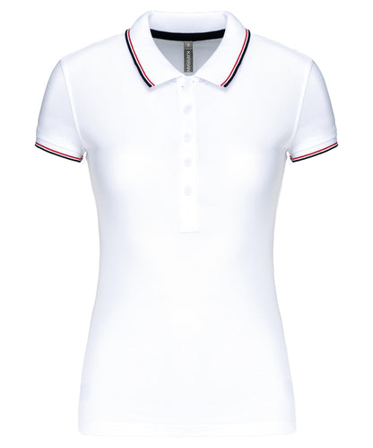 Kariban Women's short sleeve polo shirt Black