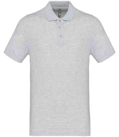Kariban Kariban Short Sleeve Piqué Polo Shirt Ash Heather