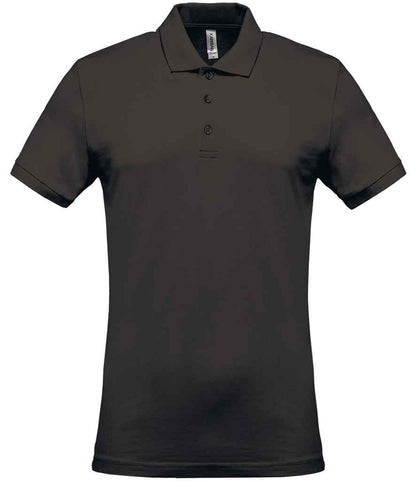 Kariban Kariban Short Sleeve Piqué Polo Shirt Dark Grey