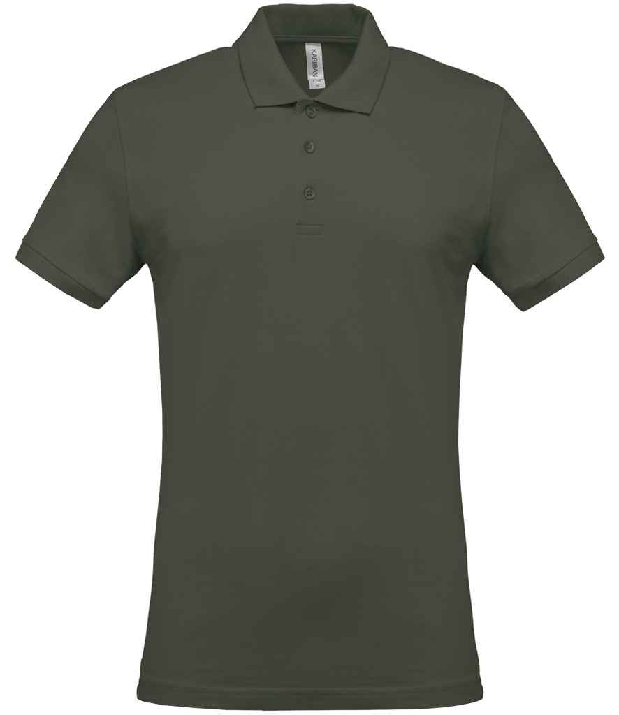 Kariban Kariban Short Sleeve Piqué Polo Shirt Dark Khaki