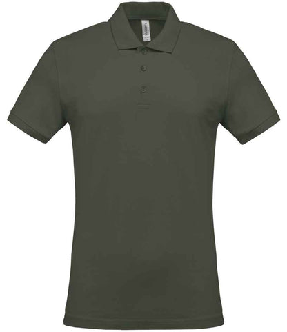 Kariban Kariban Short Sleeve Piqué Polo Shirt Dark Khaki