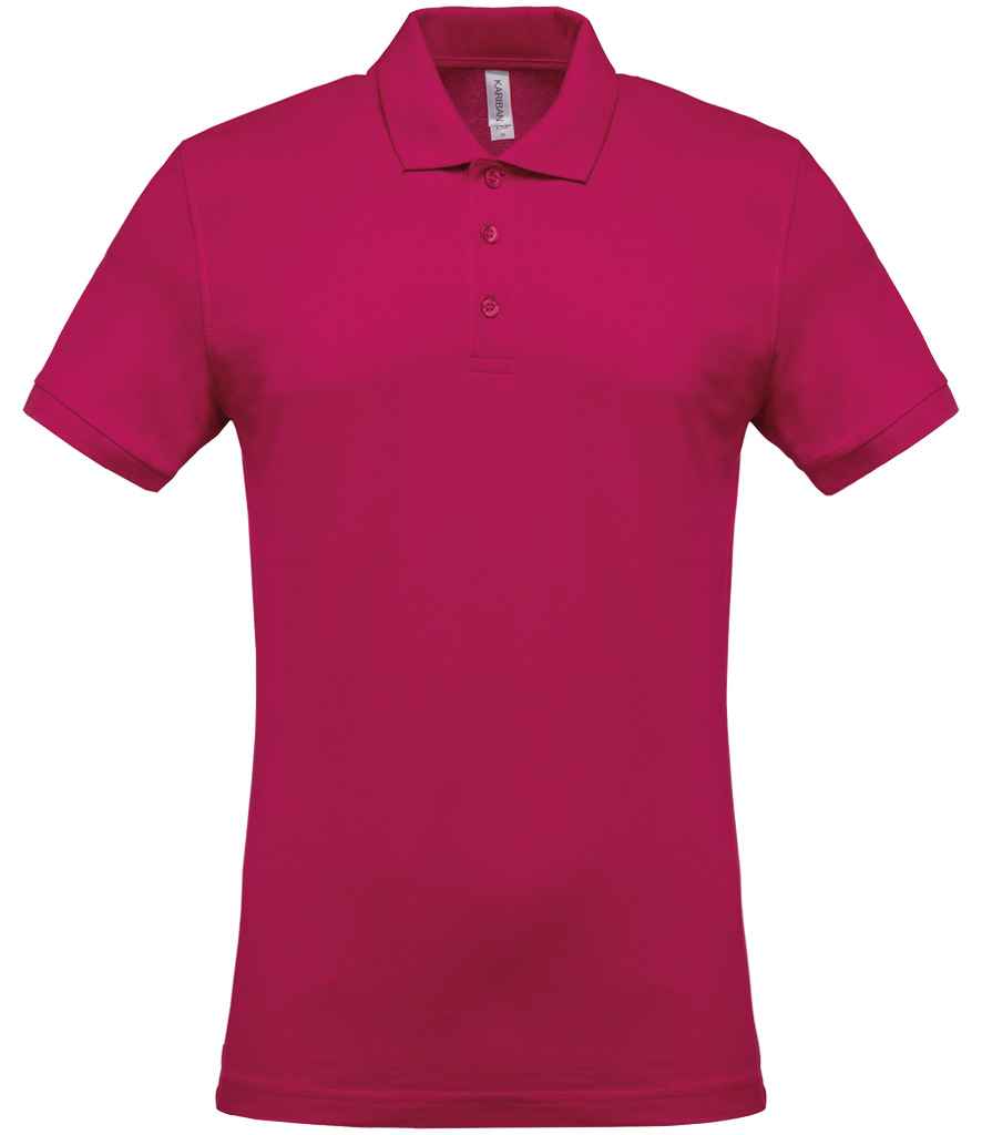 Kariban Kariban Short Sleeve Piqué Polo Shirt Fuchsia