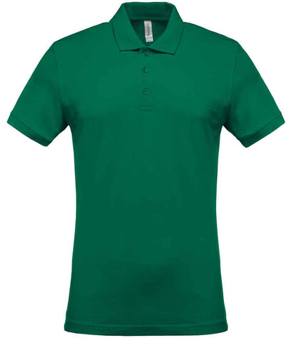 Kariban Kariban Short Sleeve Piqué Polo Shirt Kelly Green