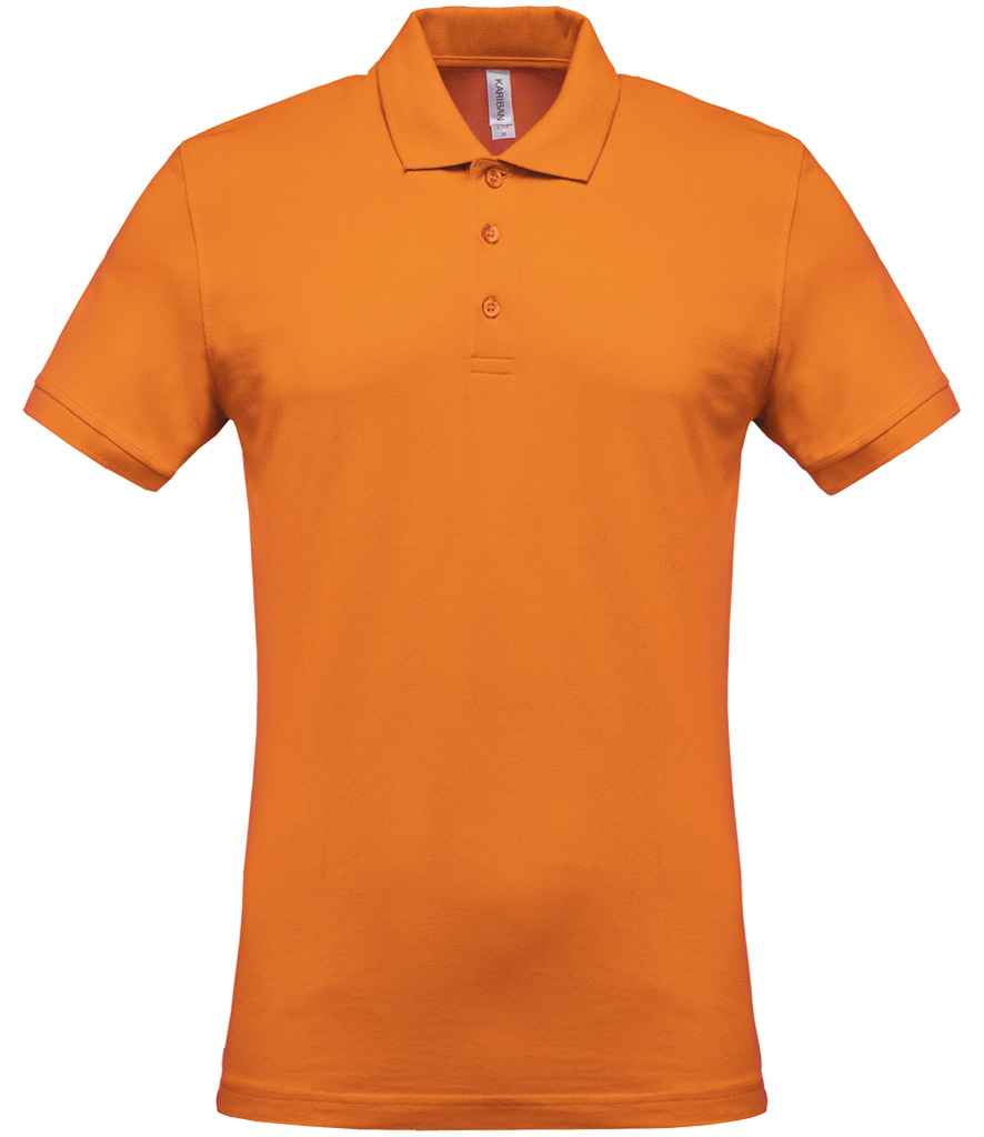 Kariban Kariban Short Sleeve Piqué Polo Shirt Orange