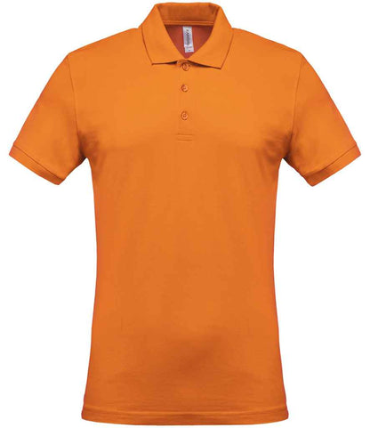 Kariban Kariban Short Sleeve Piqué Polo Shirt Orange