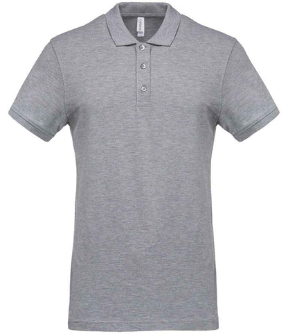 Kariban Kariban Short Sleeve Piqué Polo Shirt Oxford Grey