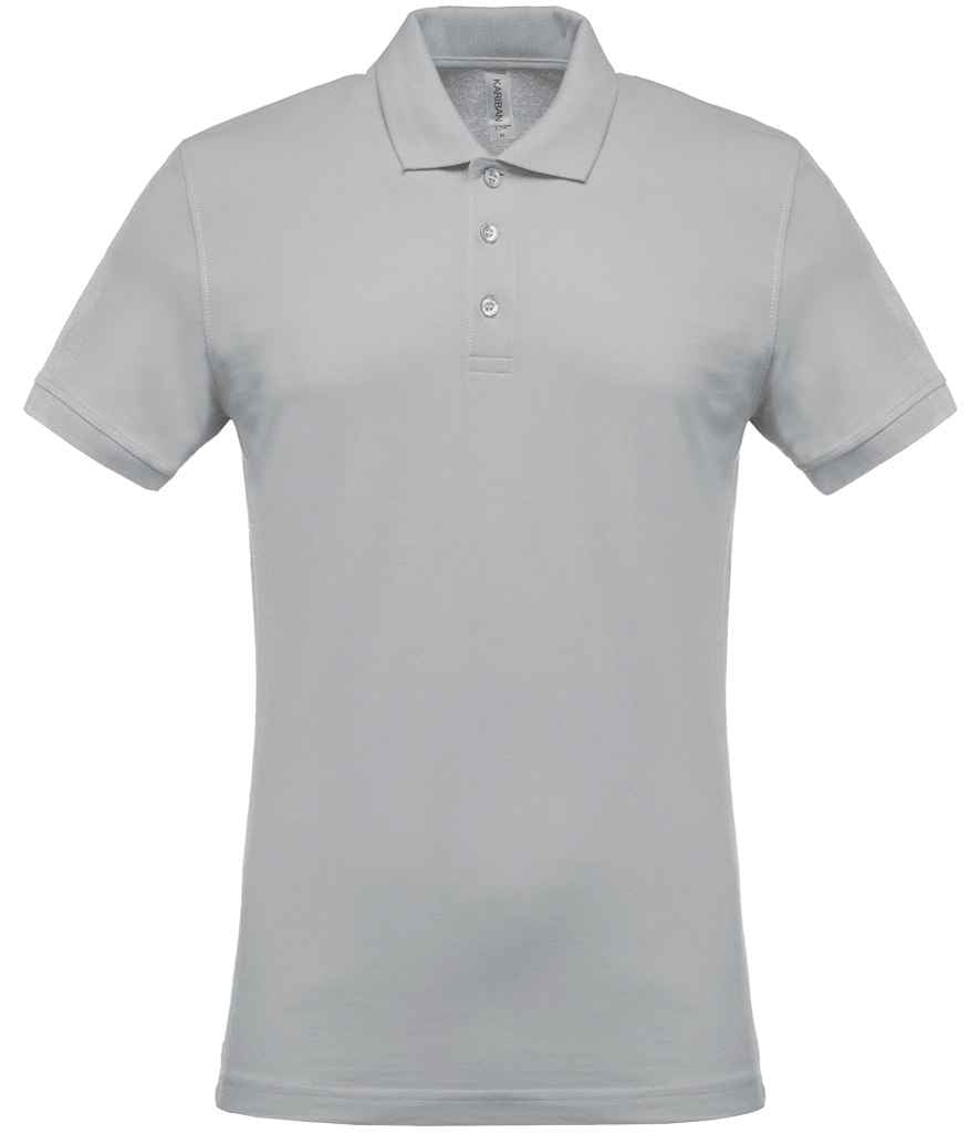Kariban Kariban Short Sleeve Piqué Polo Shirt Snow Grey