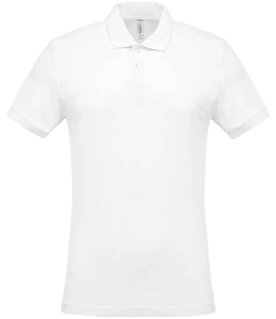 Kariban Kariban Short Sleeve Piqué Polo Shirt White