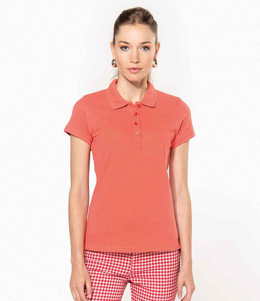 Kariban Ladies Short Sleeve Piqué Polo Shirt