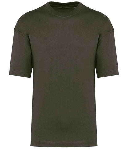 Kariban Kariban Unisex Oversized T-Shirt Khaki