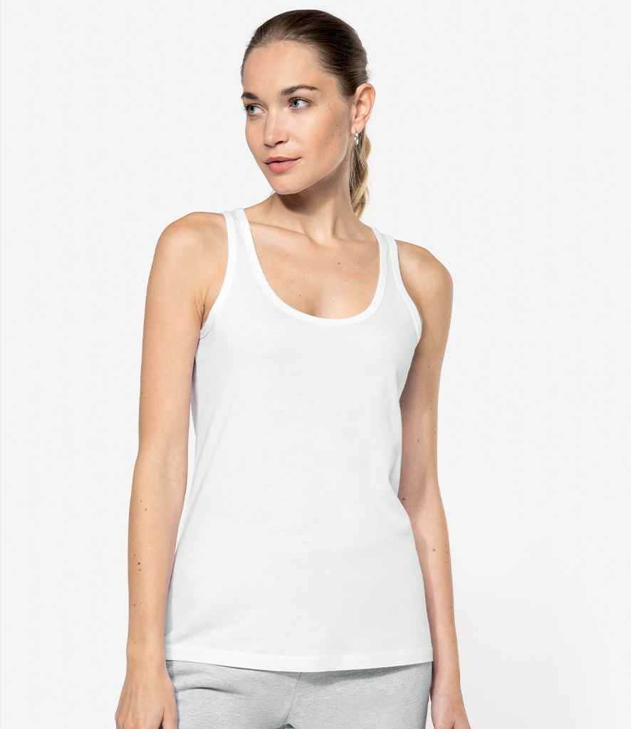 Kariban Ladies Tank Top - White