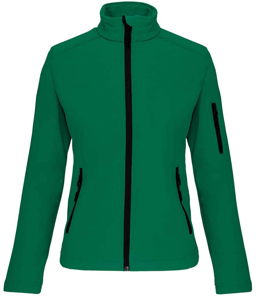 Kariban Kariban Ladies Soft Shell Jacket Kelly Green