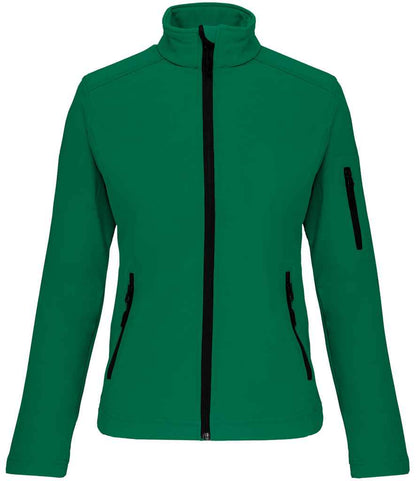 Kariban Kariban Ladies Soft Shell Jacket Kelly Green