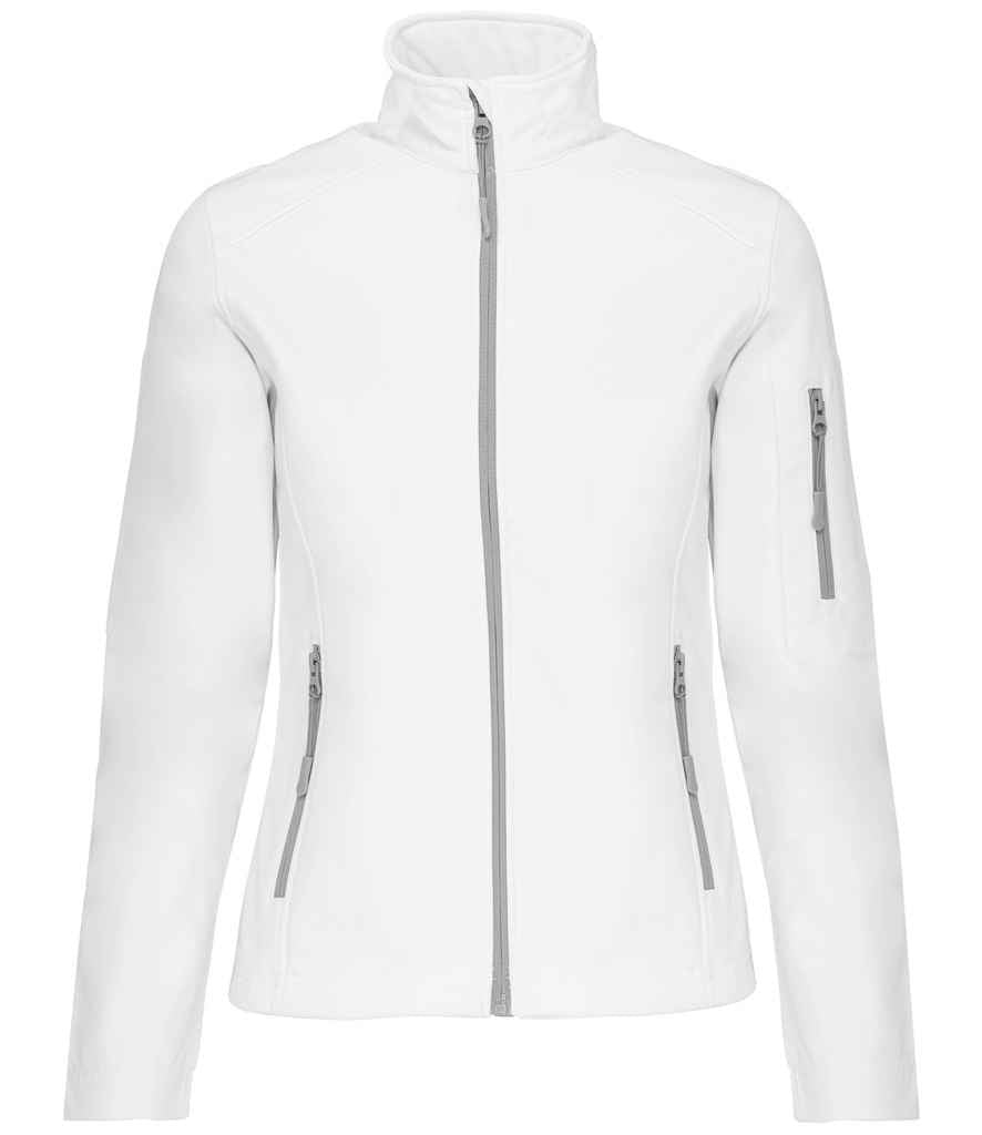 Kariban Kariban Ladies Soft Shell Jacket White