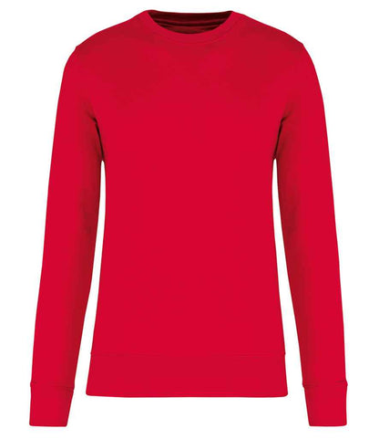 Kariban Kariban Kids Crew Neck Sweatshirt Red