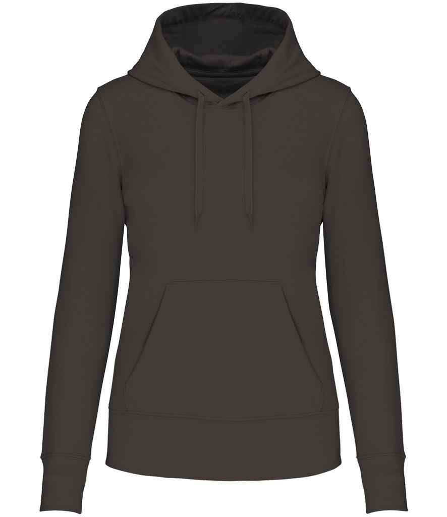 Kariban Kariban Ladies Hooded Sweatshirt Dark Grey