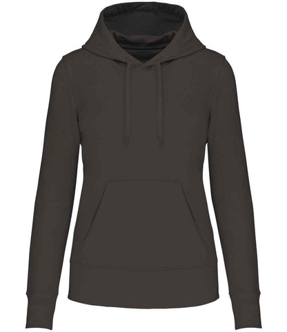 Kariban Kariban Ladies Hooded Sweatshirt Dark Grey