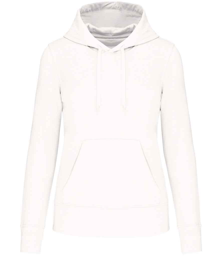 Kariban Kariban Ladies Hooded Sweatshirt White