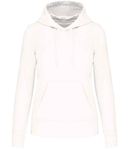 Kariban Kariban Ladies Hooded Sweatshirt White