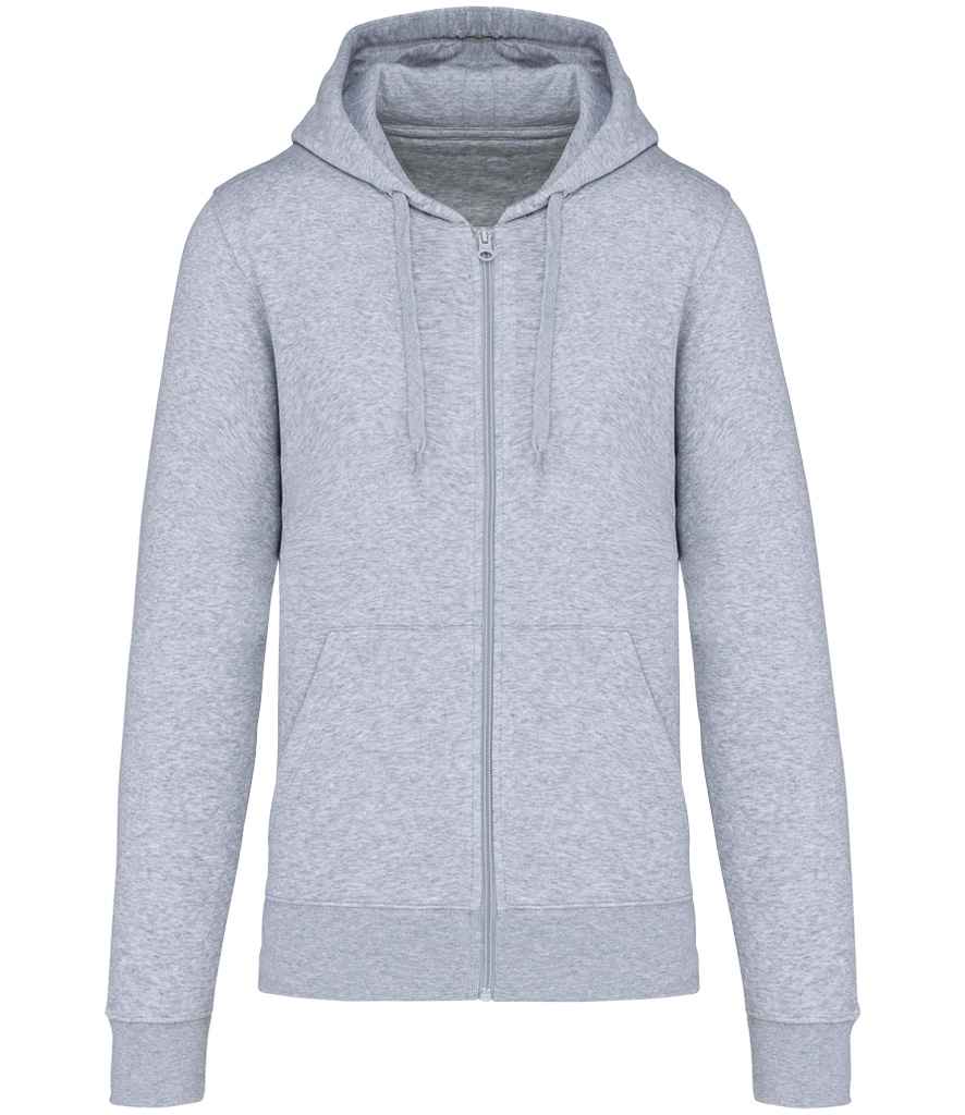 Kariban Kariban Full Zip Hoodie Oxford Grey