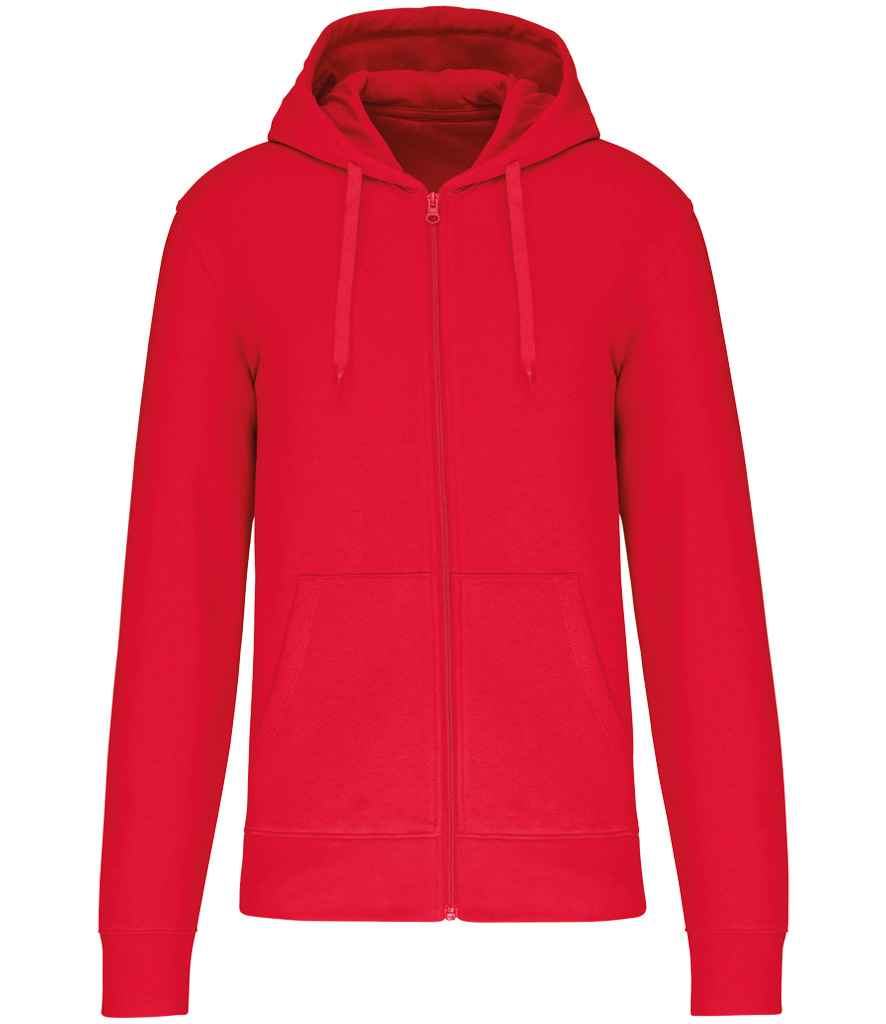 Kariban Kariban Full Zip Hoodie Red