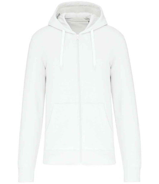 Kariban Full Zip Hoodie in White