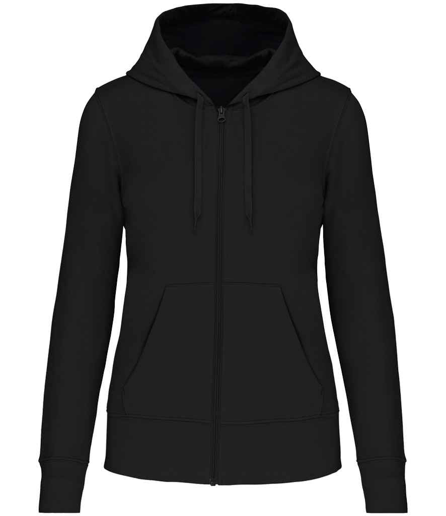 Kariban Kariban Ladies Full Zip Hoodie Black