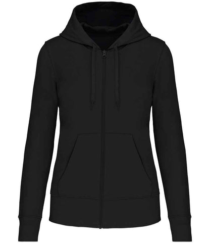 Kariban Kariban Ladies Full Zip Hoodie Black